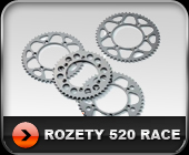 Duralové rozety Chiaravalli 520 RACE Duralové rozety Chiaravalli 520 RACE